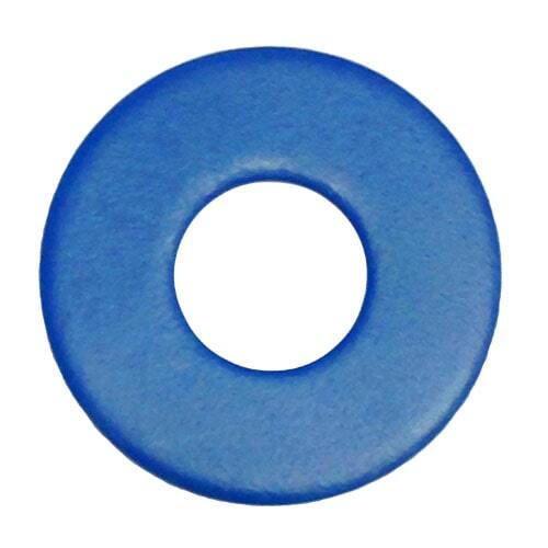 FW34XC 3/4"  USS Flat Washer, Low Carbon, Teflon (Xylan) Blue